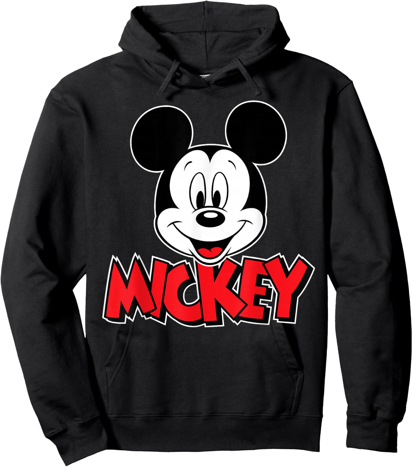 Disney - Vintage Mickey Mouse Hoodie - Hoodie | Black