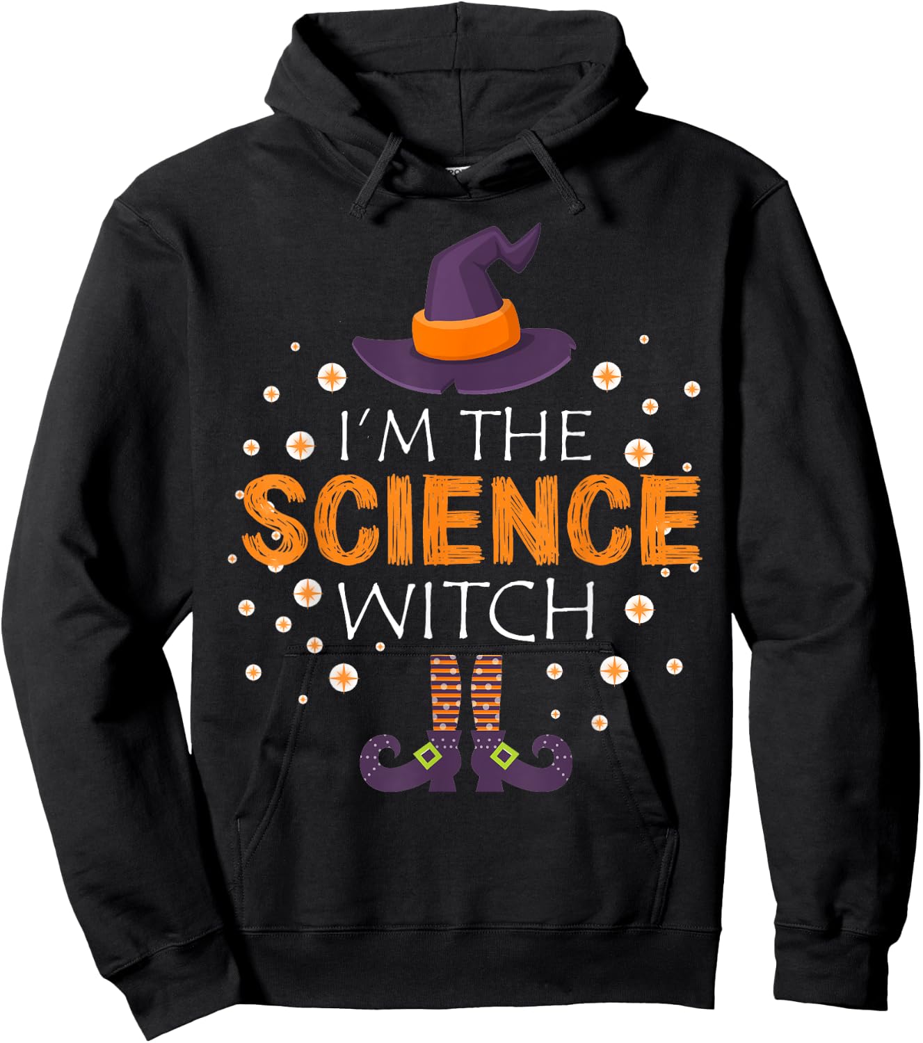 I'm The Science Teacher Witch Matching group halloween Men Women Kids Hoodie - Hoodie | Black