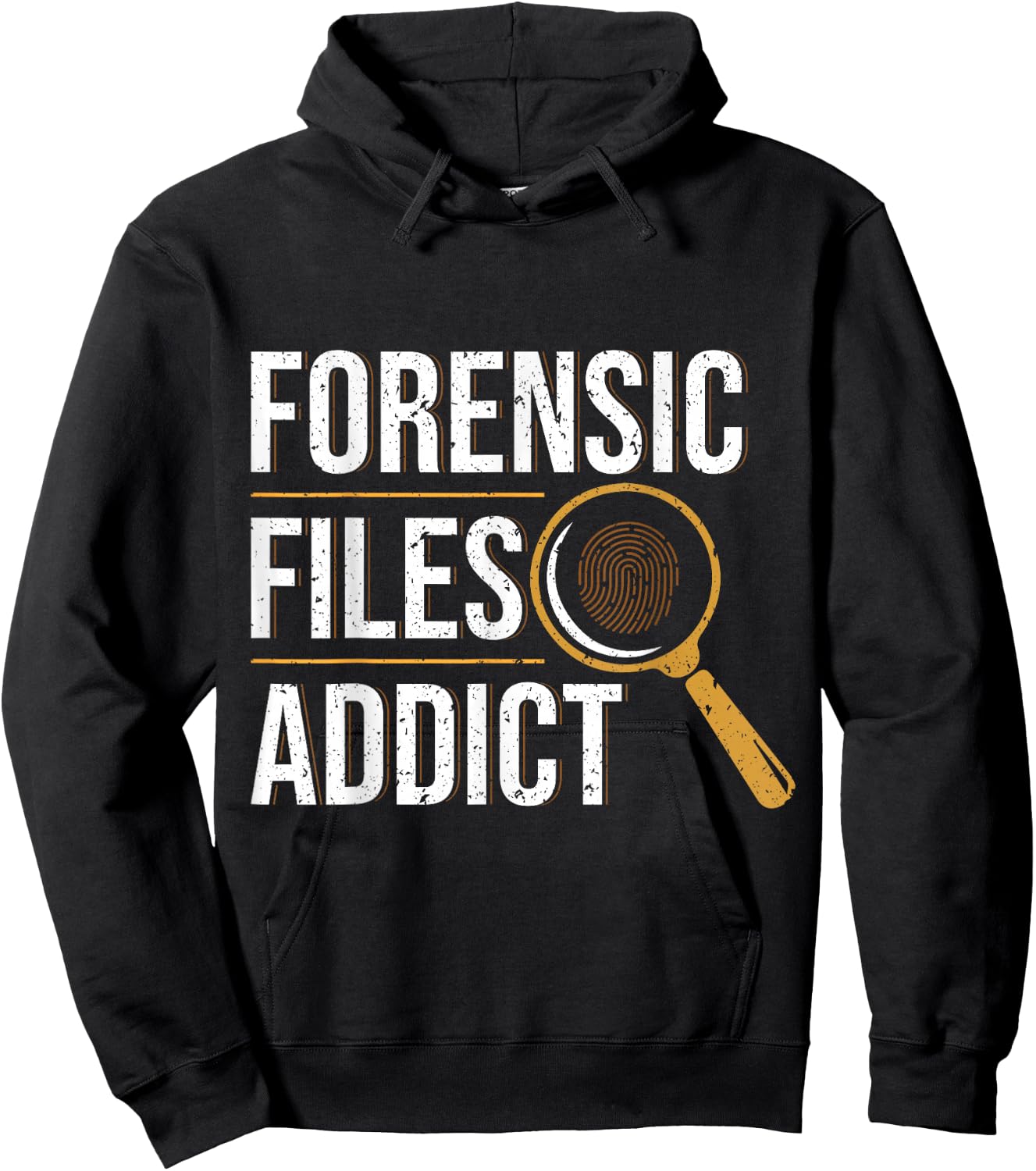 Forensic Files Addict Forensic Scientist Apparel Hoodie - Hoodie | Black