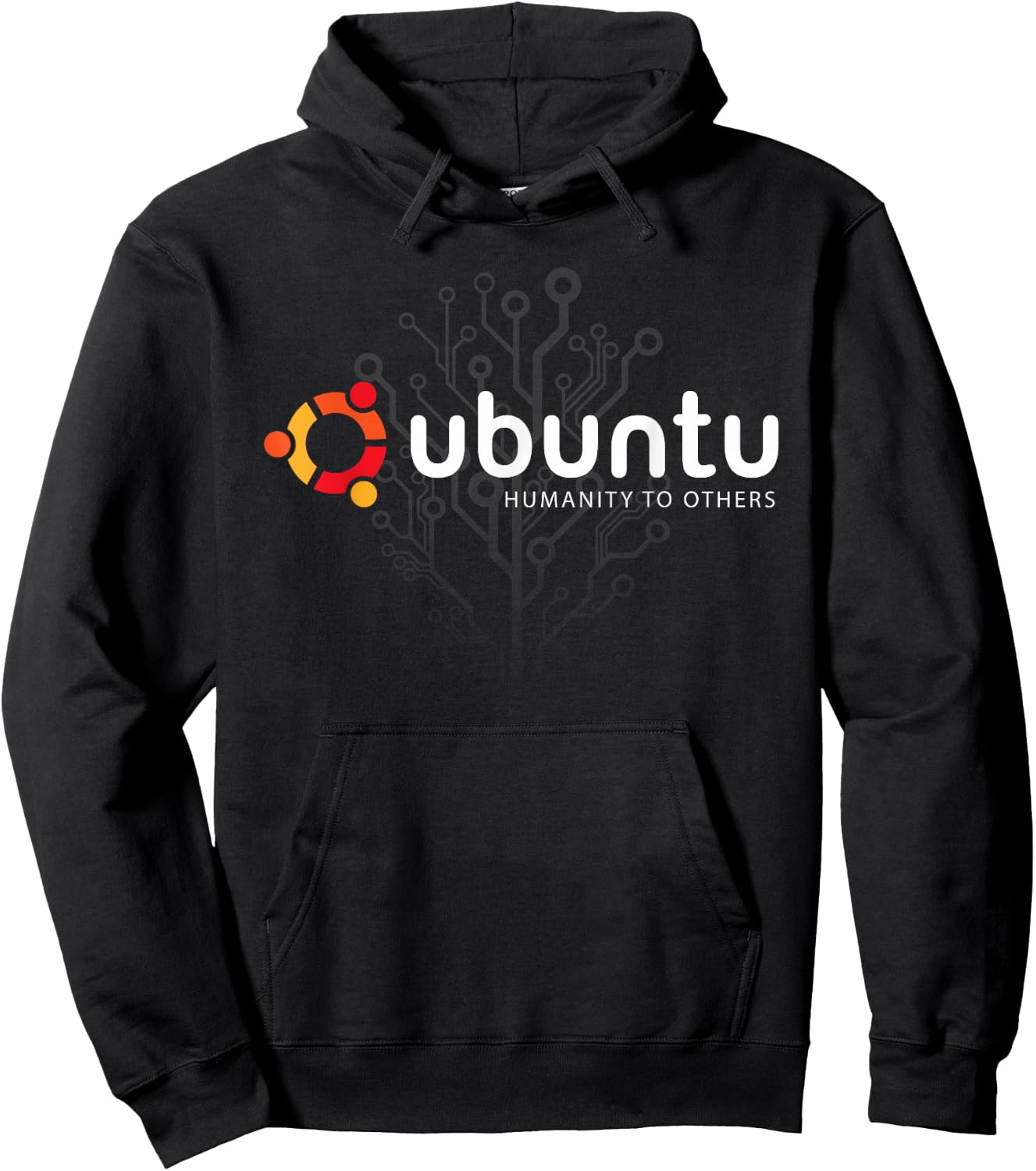 Ubuntu Linux Humanity to Others Hoodie - Hoodie | Black