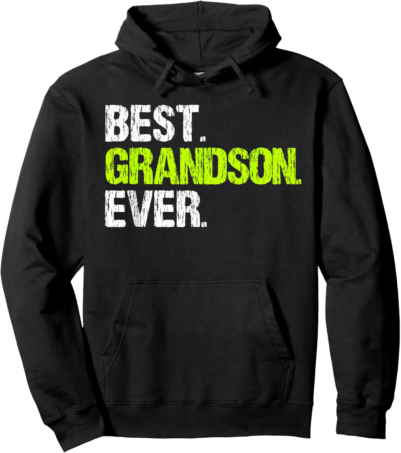 Best Grandson Ever Cool Funny Hoodie - Hoodie | Black