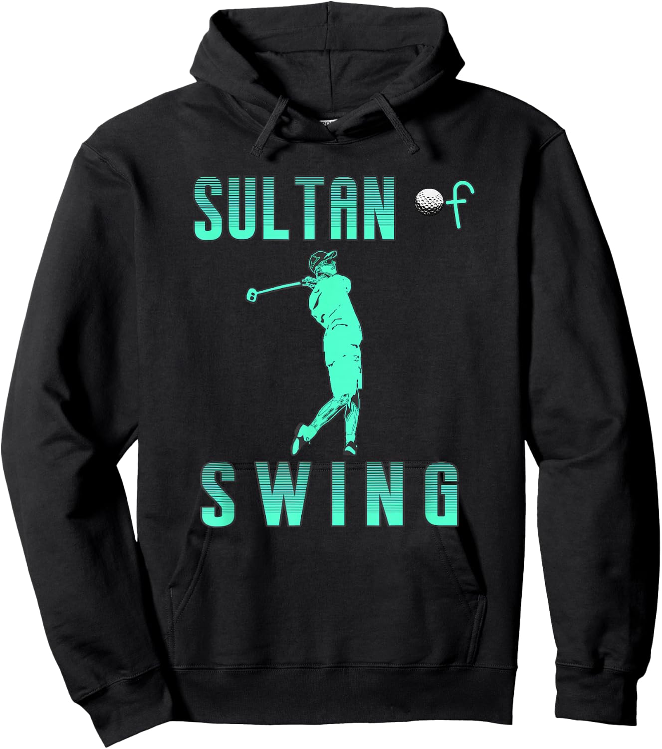 GOLFER GOLF inspired SULTAN OF SWING Hoodie - Hoodie | Black