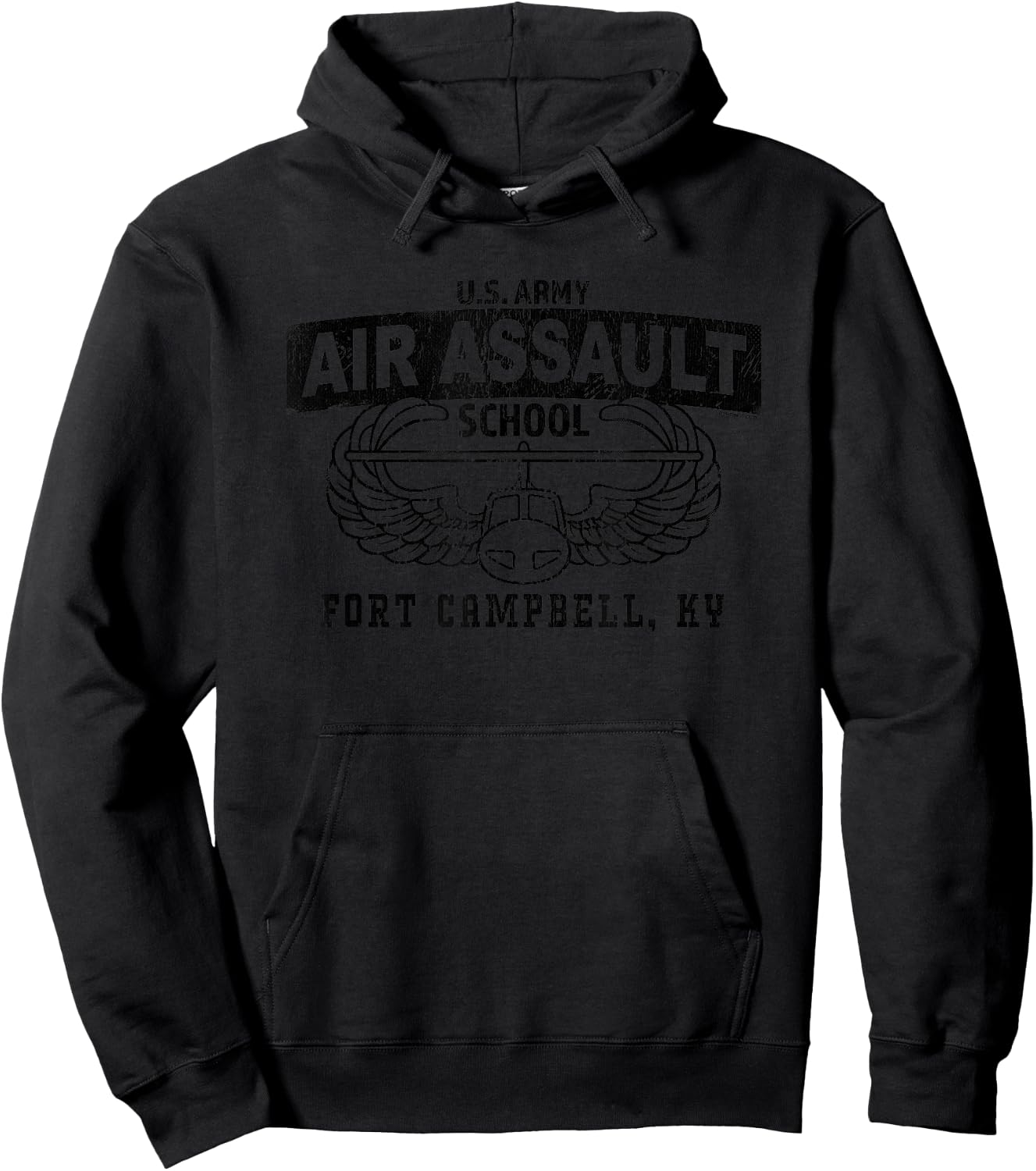 Air Assault School, Fort Campbell, Kentucky Hoodie - Hoodie | Black