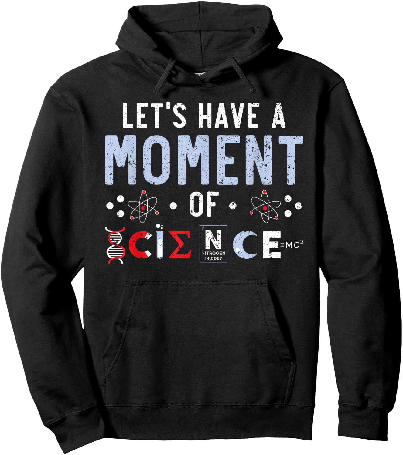 Let's Have A Moment Of Science Lover Science Teacher Hoodie - Hoodie | Black
