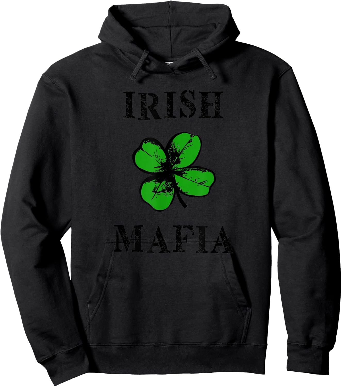 Irish Mafia Funny St. Particks day Hoodie - Hoodie | Black