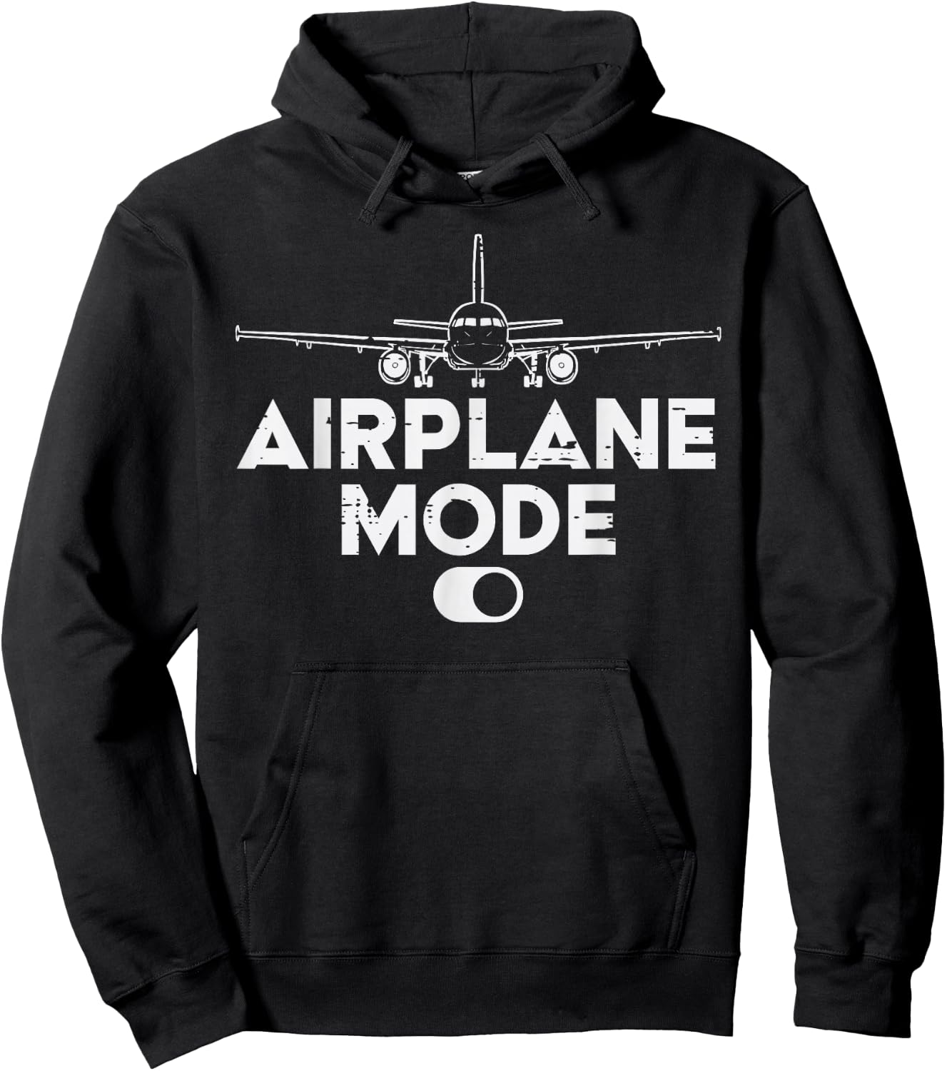 Pilot Airplane Mode On Funny Aviation Aviator Men Women Kids Hoodie - Hoodie | Black