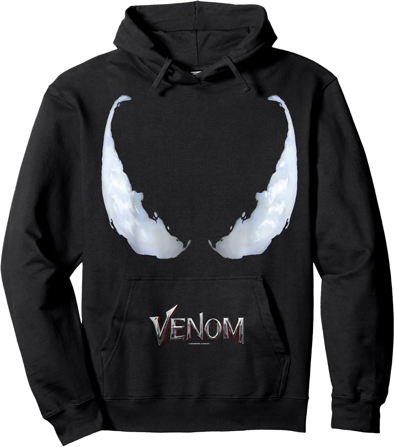 Marvel Venom Staring Eyes Hoodie - Hoodie | Black