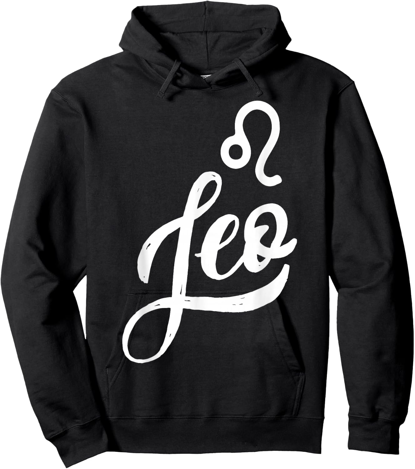 Leo, Zodiac Sign, Zodiac Sign Hoodie - Hoodie | Black