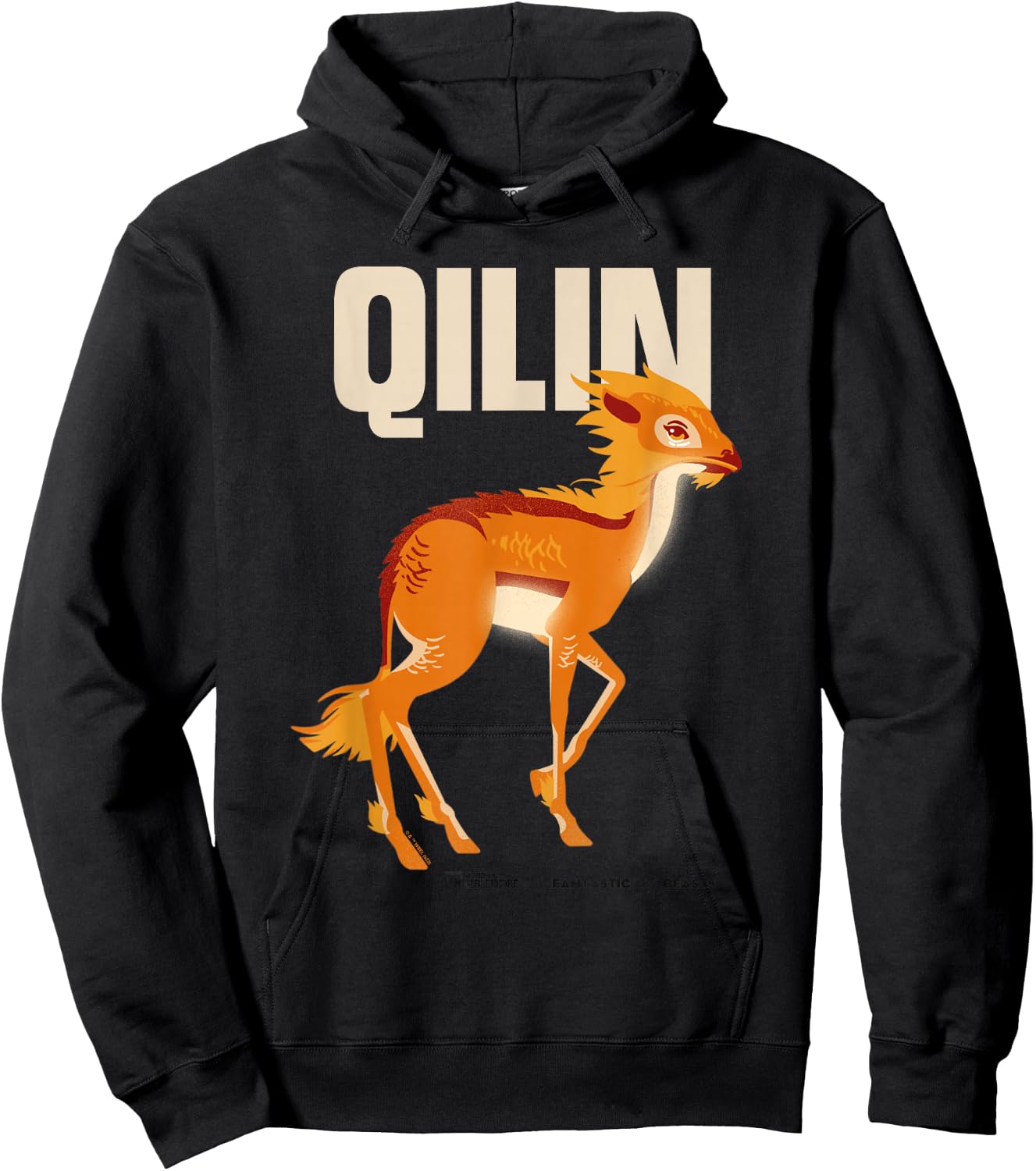 Fantastic Beasts 3 Qilin Hoodie - Hoodie | Black