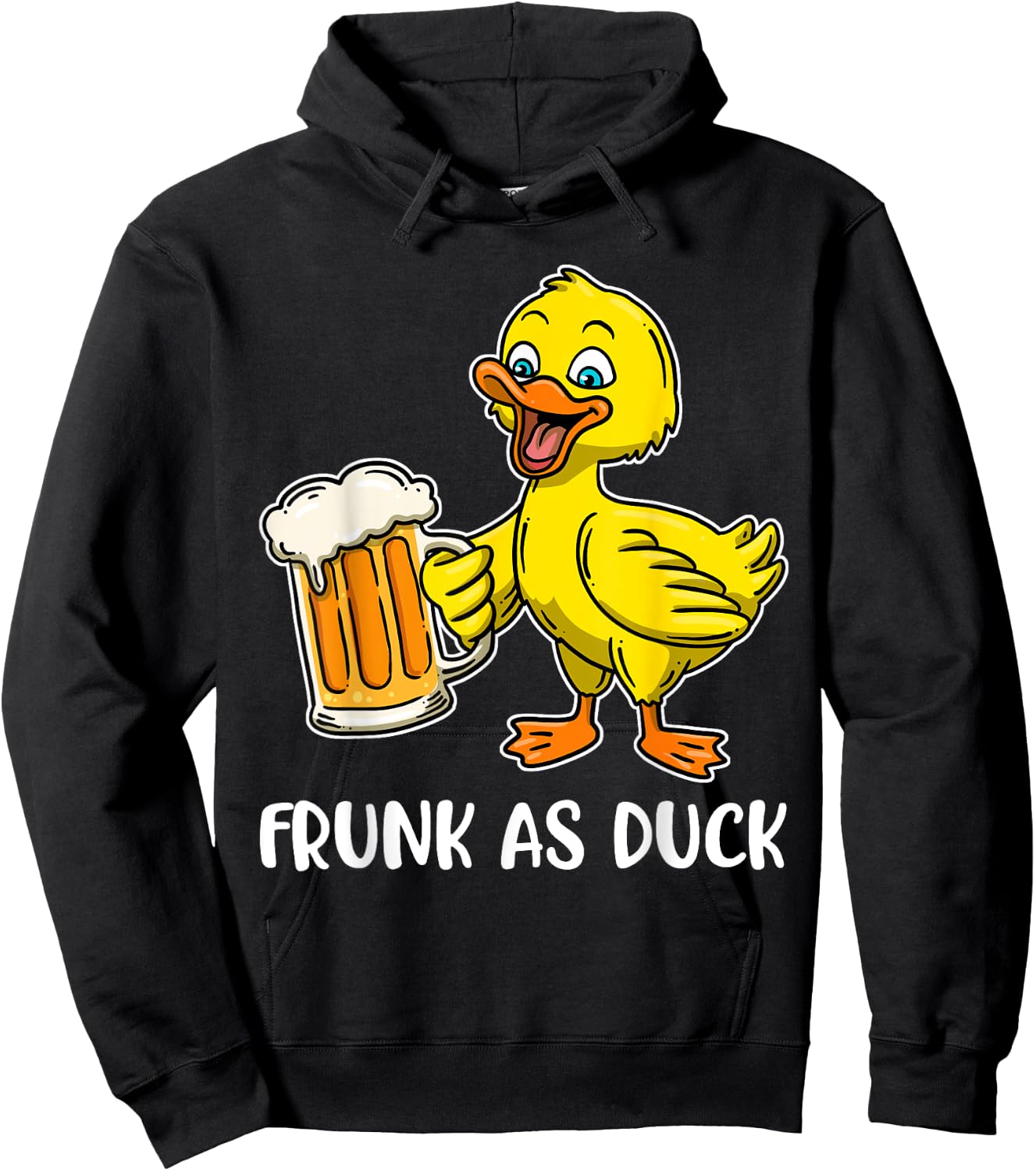 Frunk As Duck Hoodie - Hoodie | Black