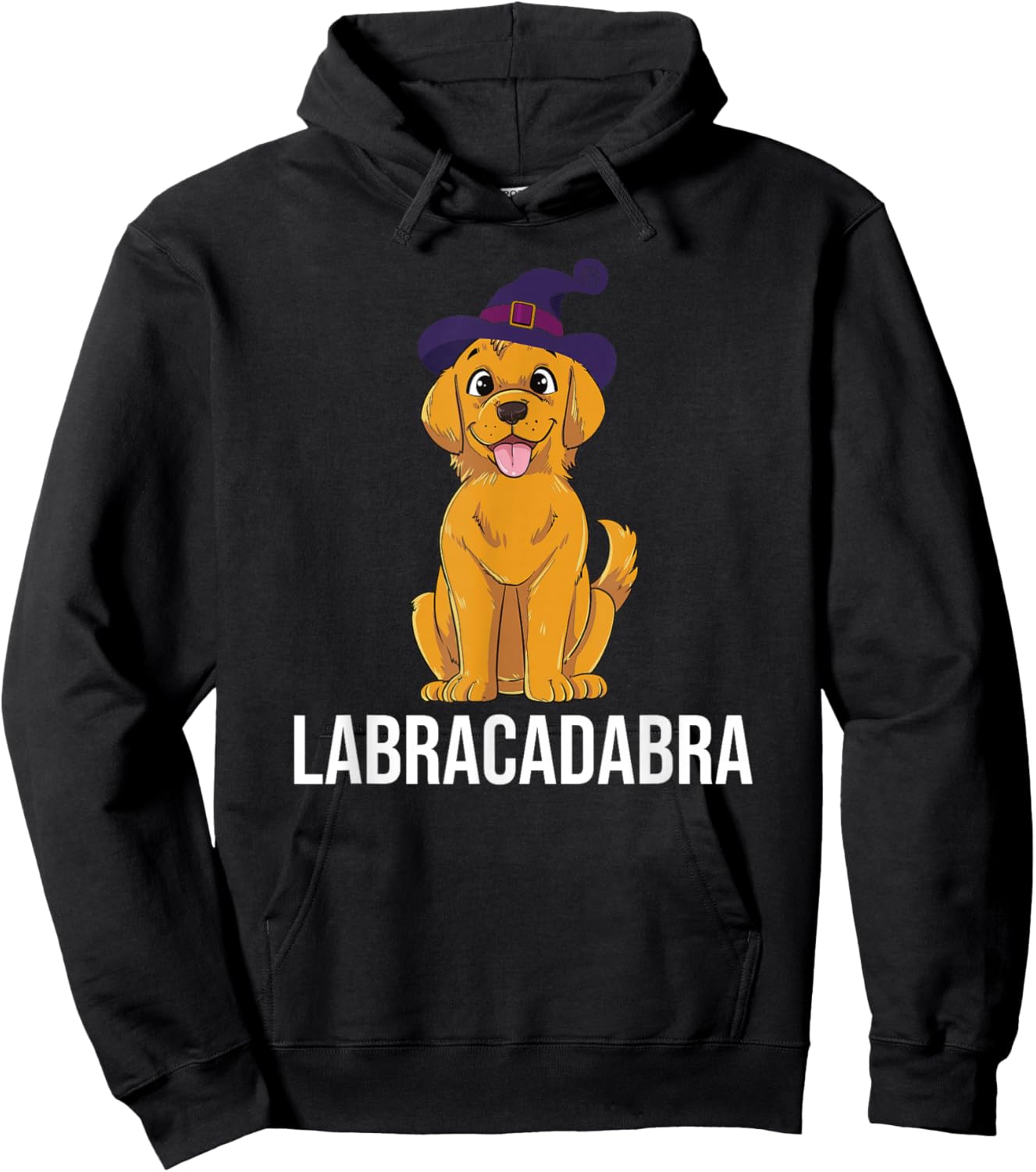 Labracadabra Dog Labrador Golden Retriever Hoodie - Hoodie | Black