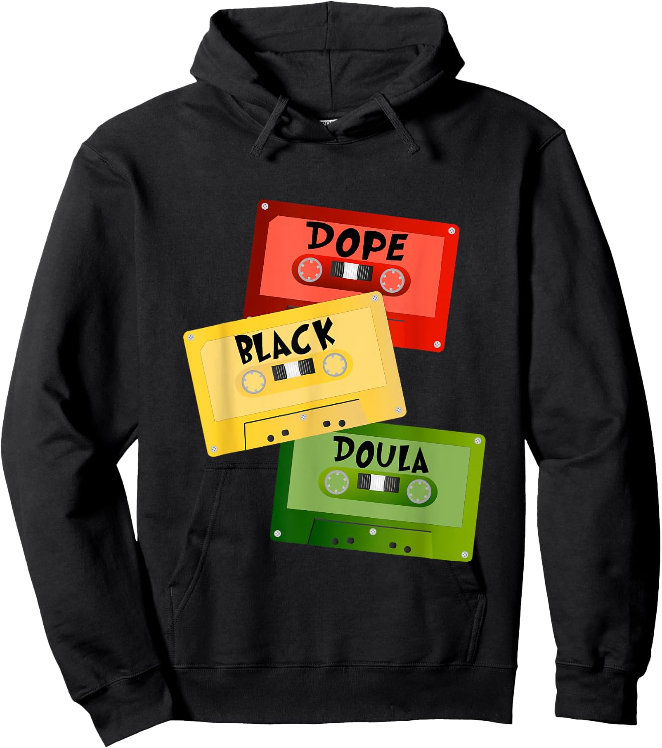 Dope Black Doula Black History Month Black Birth Matters Hoodie - Hoodie | Black