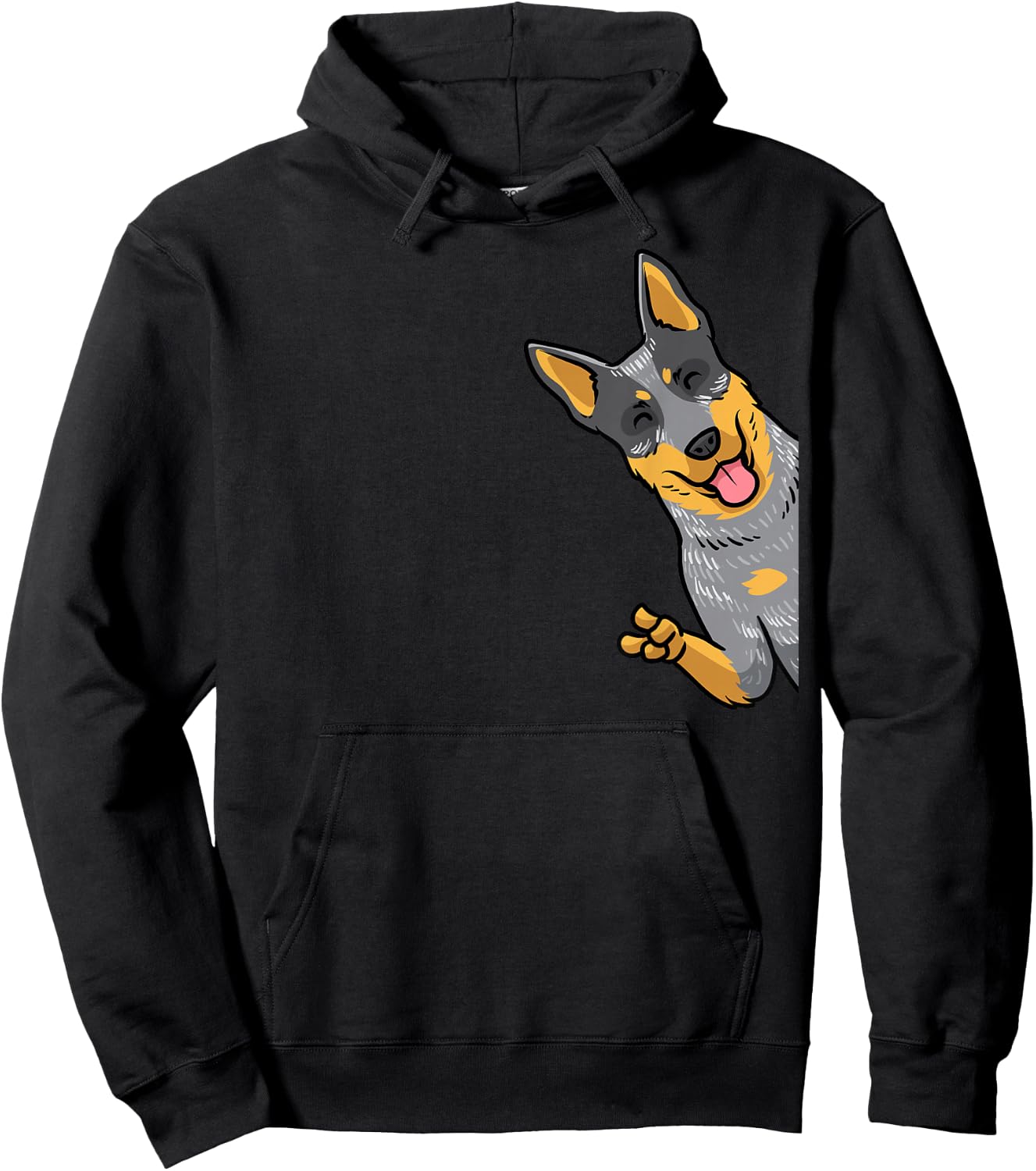 Australian Cattle Dog Heeler Hoodie - Hoodie | Black