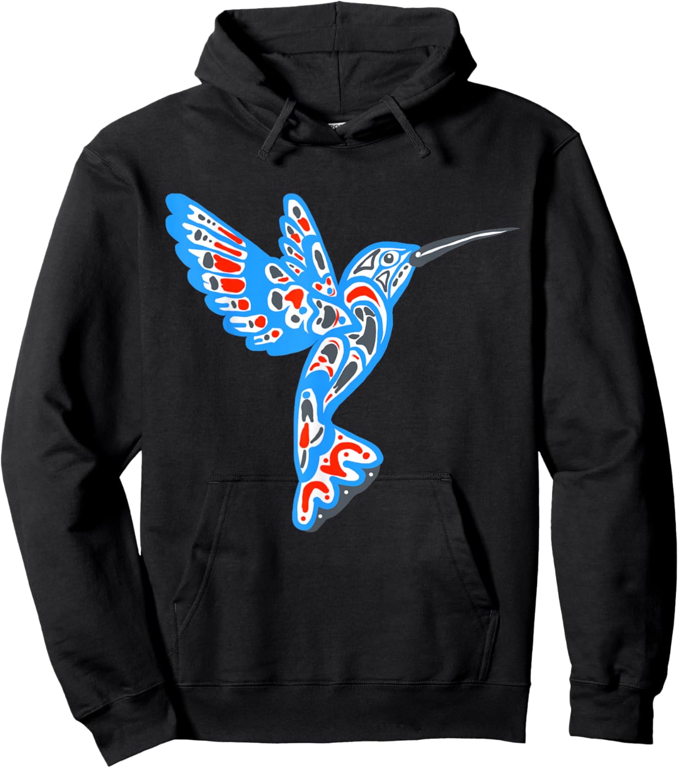 Hummingbird Native American Indian Hoodie - Hoodie | Black