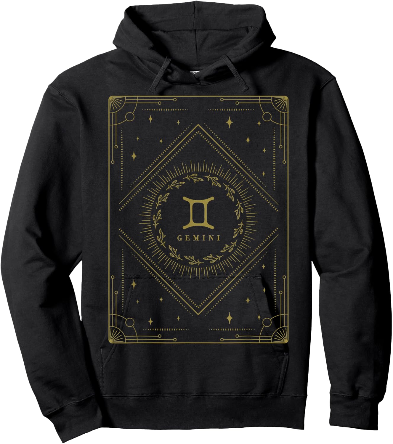 Gemini Horoscope Born May June Birthday Zodiac Sign Gemini Hoodie - Hoodie | Black