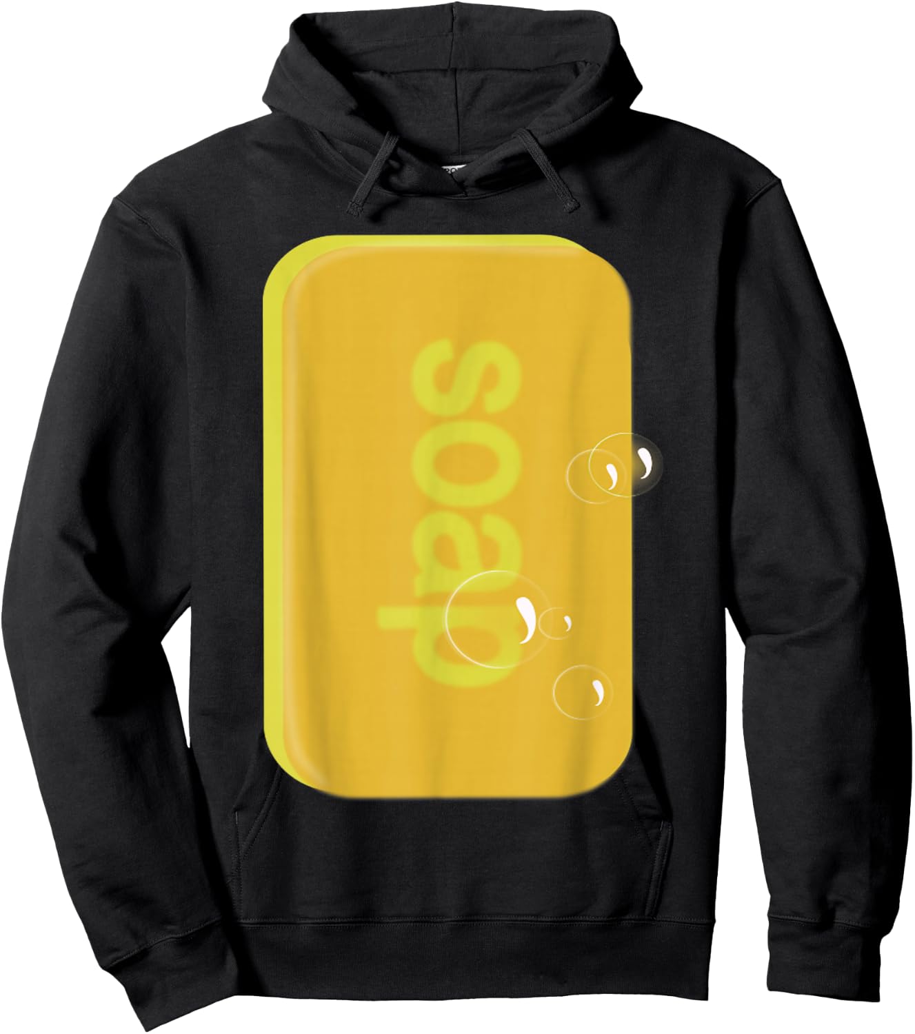 Soap bar Last Minute Funny Halloween Costume Hoodie - Hoodie | Black