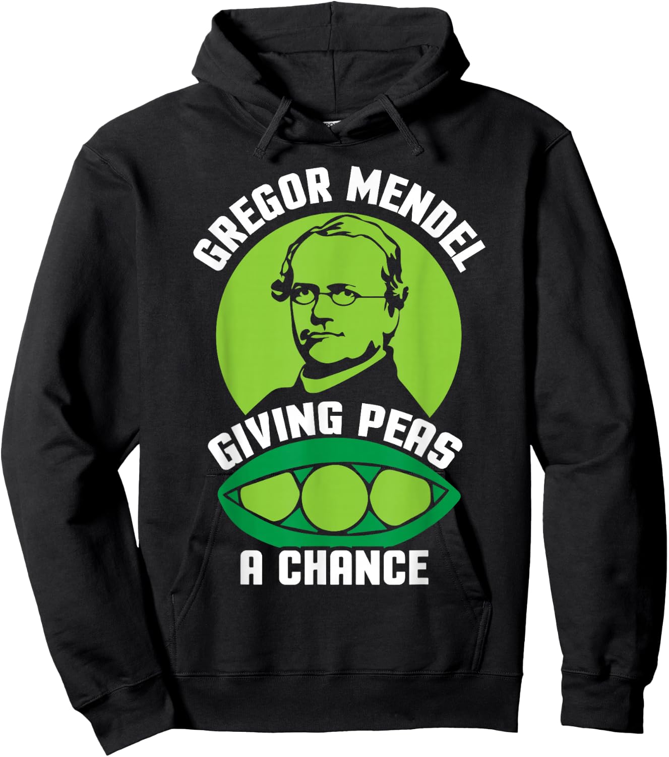 Chemist Chemistry - Gregor Mendel Hoodie - Hoodie | Black