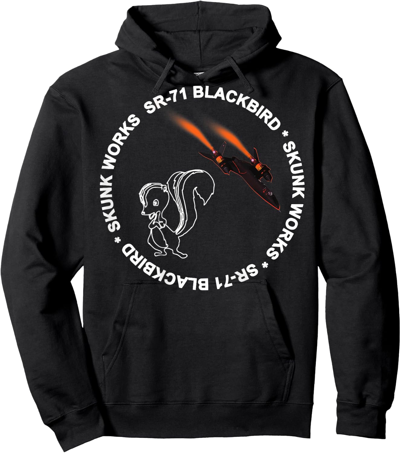 SR-71 Blackbird Hoodie - Hoodie | Black