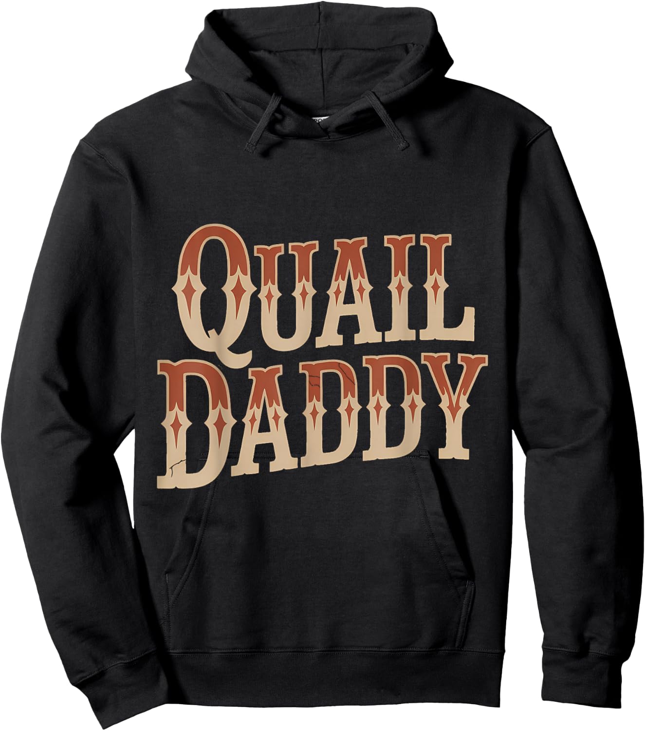 Quail Bird Lovers Quail Daddy Father Retro Hoodie - Hoodie | Black
