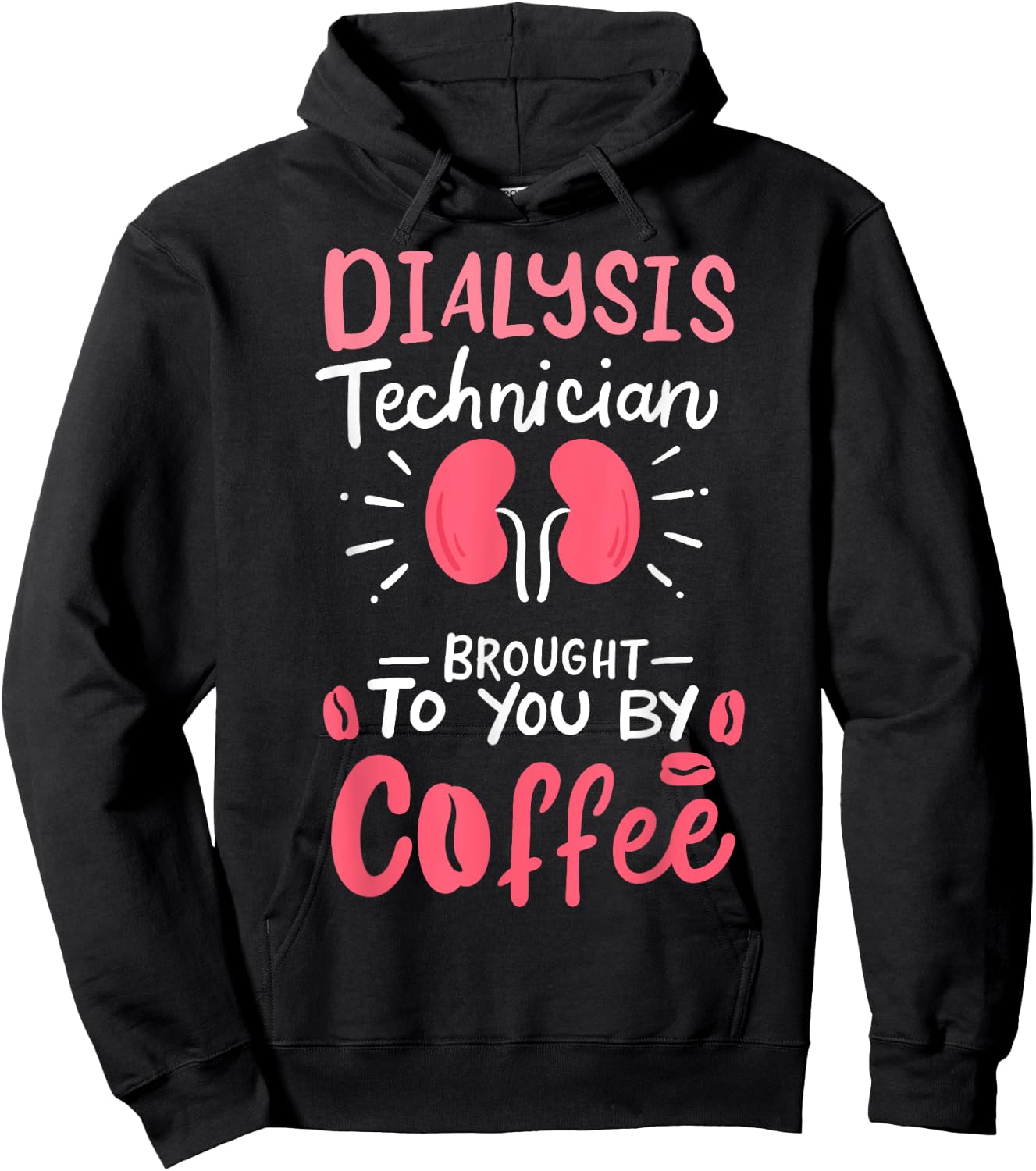 Dialysis Technician Nephrology Tech Gifts Hoodie - Hoodie | Black