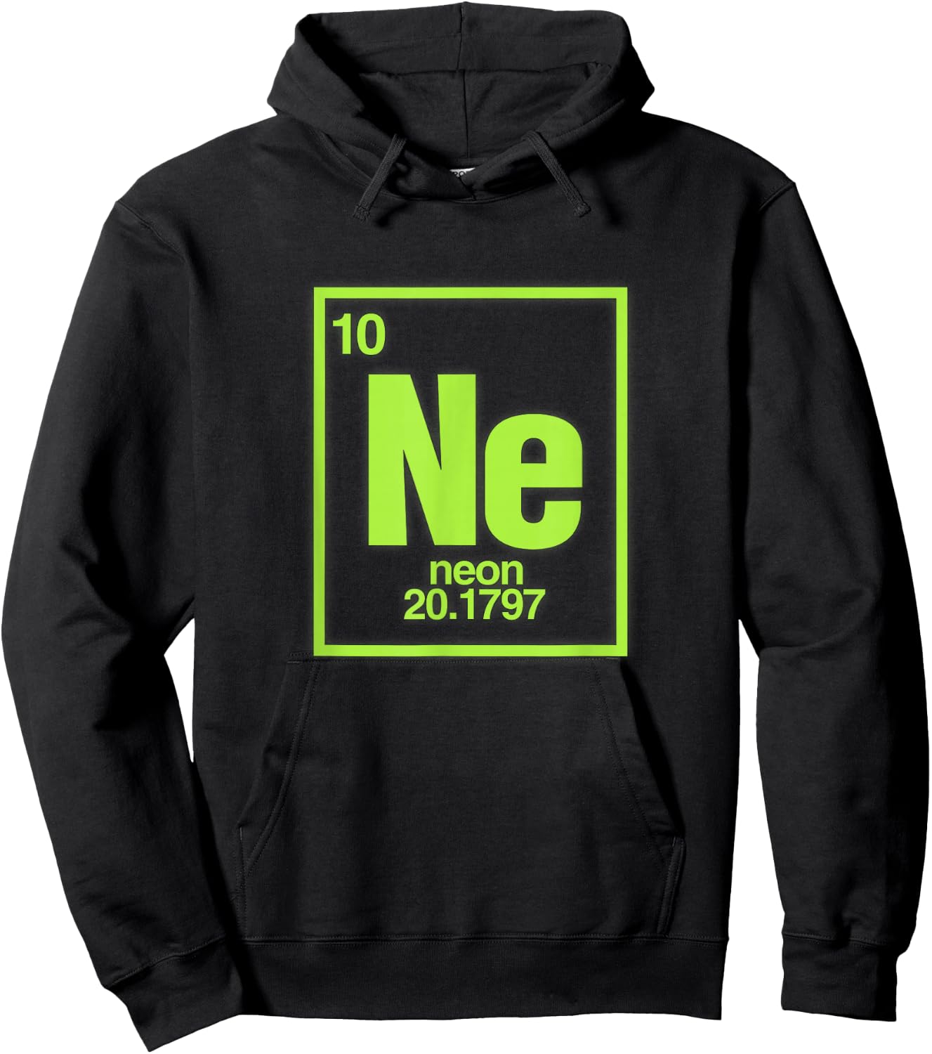Science Chemical Elements Ne Neon Hoodie - Hoodie | Black