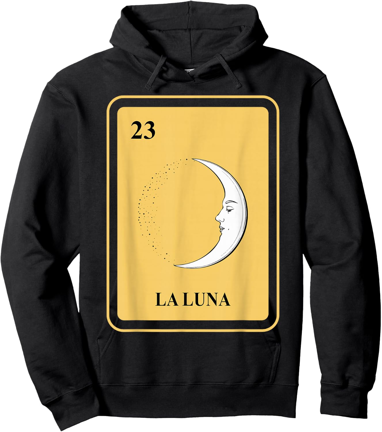 Mexican La Luna Lottery Traditional Moon Sleep for Children Hoodie - Hoodie | Black