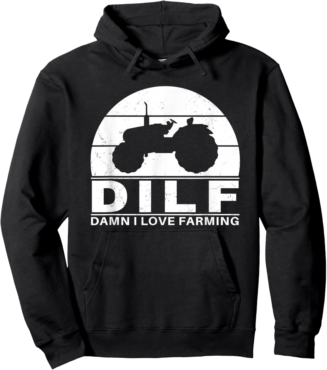 Damn I love Farming Hoodie - Hoodie | Black