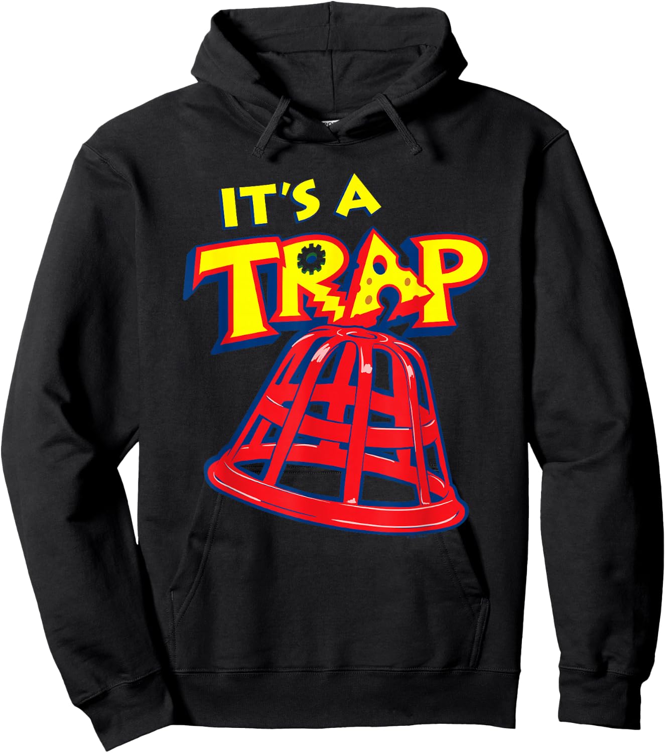 Mouse Trap It's a Trap Hoodie - Hoodie | Black