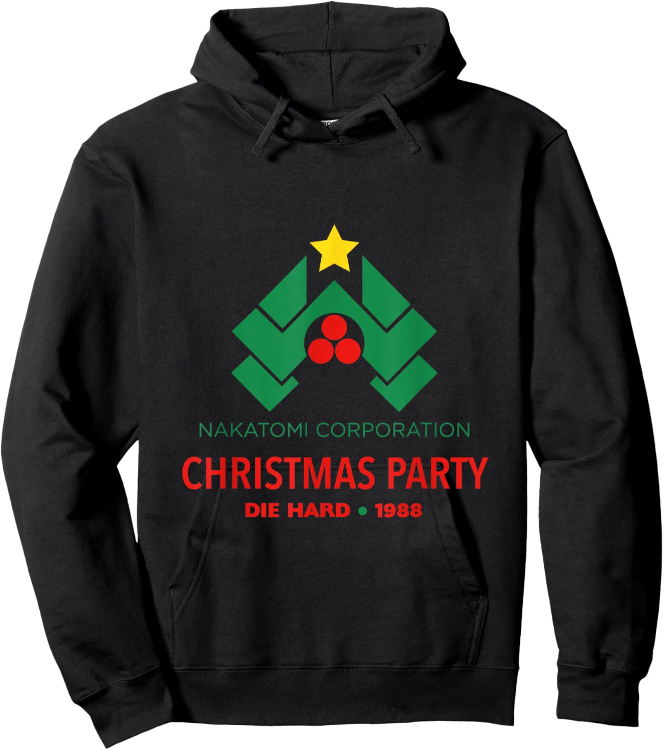 The Hard Nakatomi Corporation Christmas Party 1988 Hoodie - Hoodie | Black