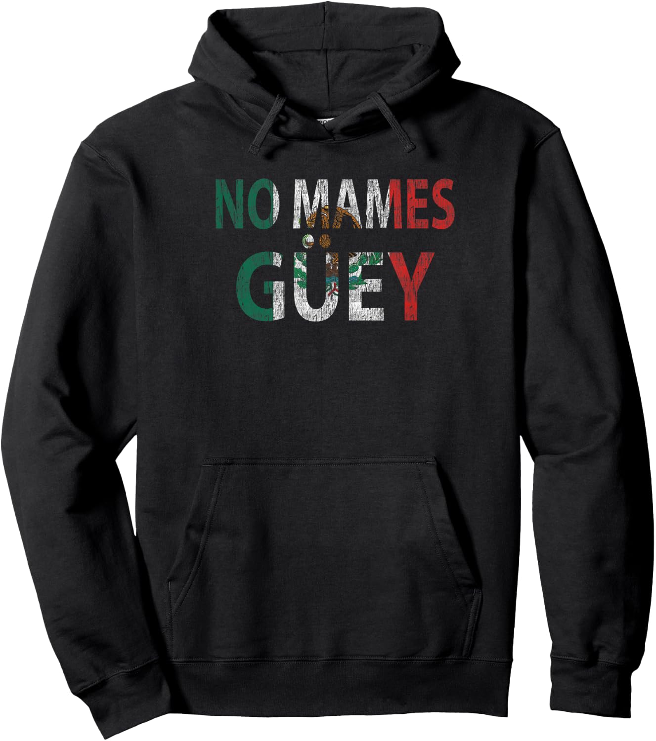 No Mames Güey Hoodie - Hoodie | Black