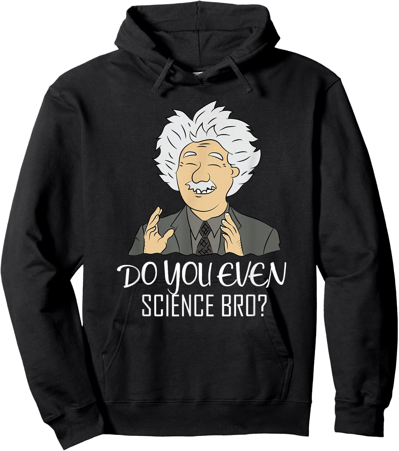 Funny Science Meme "DO YOU EVEN SCIENCE BRO?" Quote Hoodie - Hoodie | Black