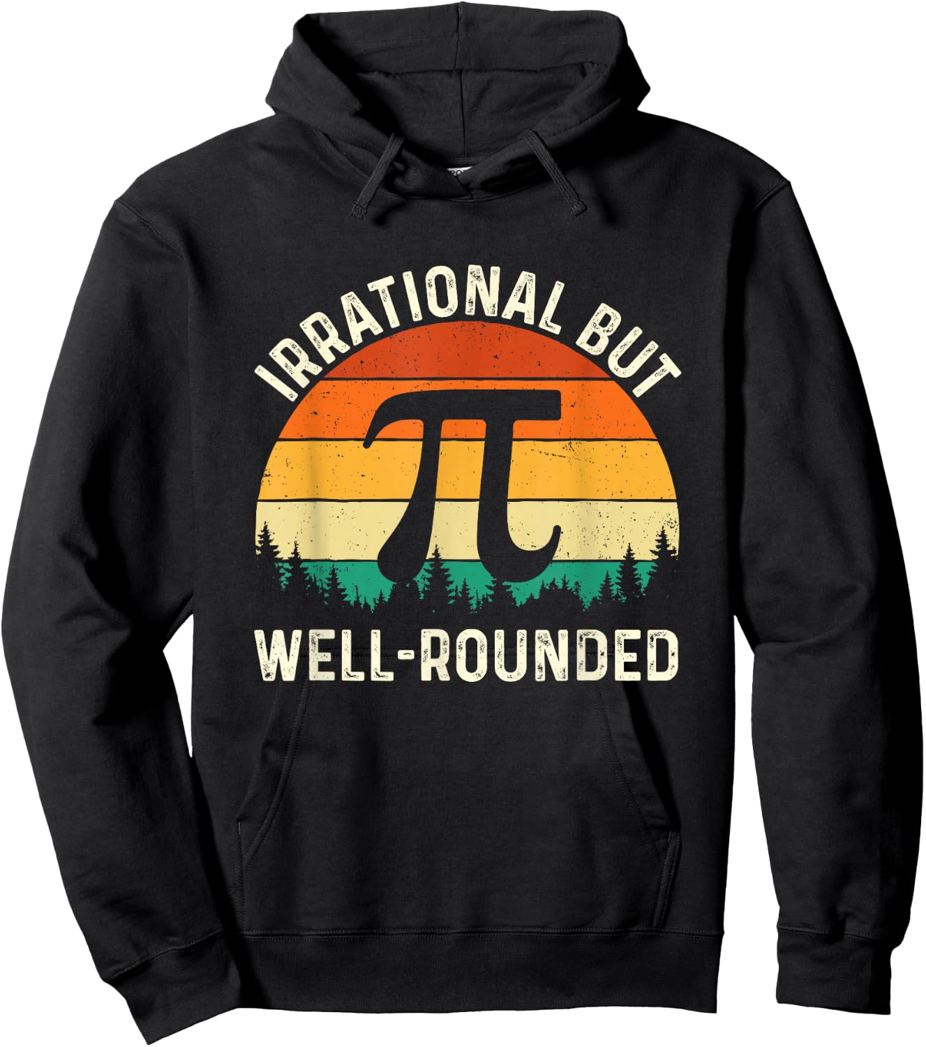 Irrational But - Pi Day Math Lover Science Teacher Hoodie - Hoodie | Black