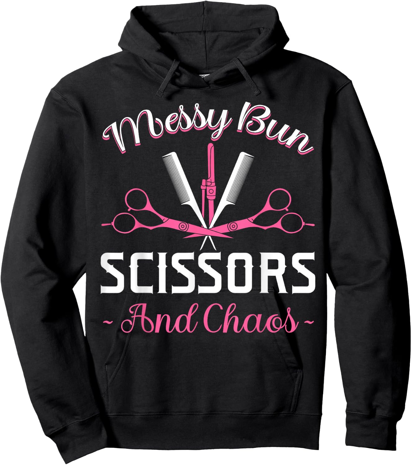 Hairdresser Hairstyling Hairstylists Hairdressing Beautician Hoodie - Hoodie | Black