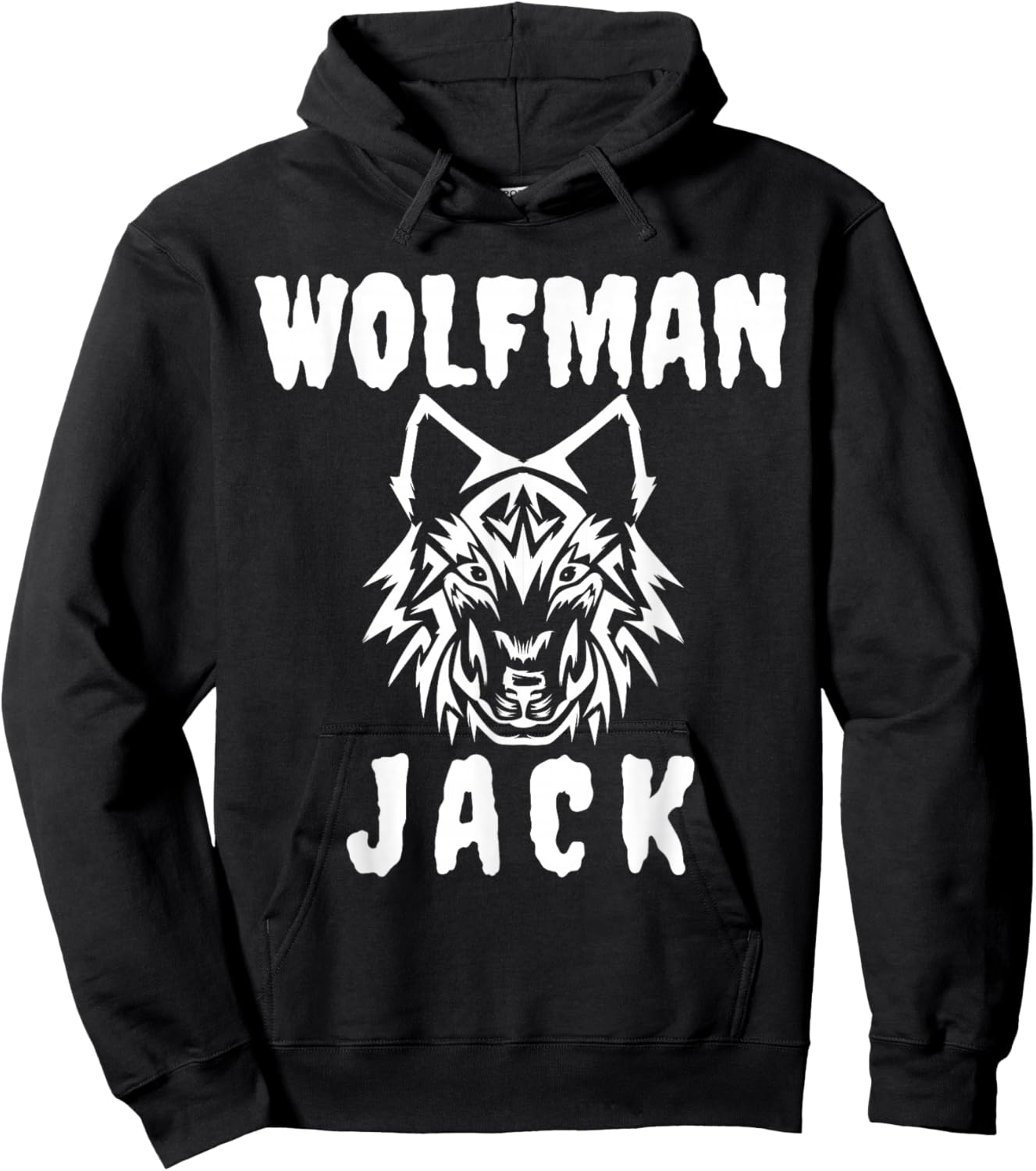 Wolfman Jack Hoodie - Hoodie | Black