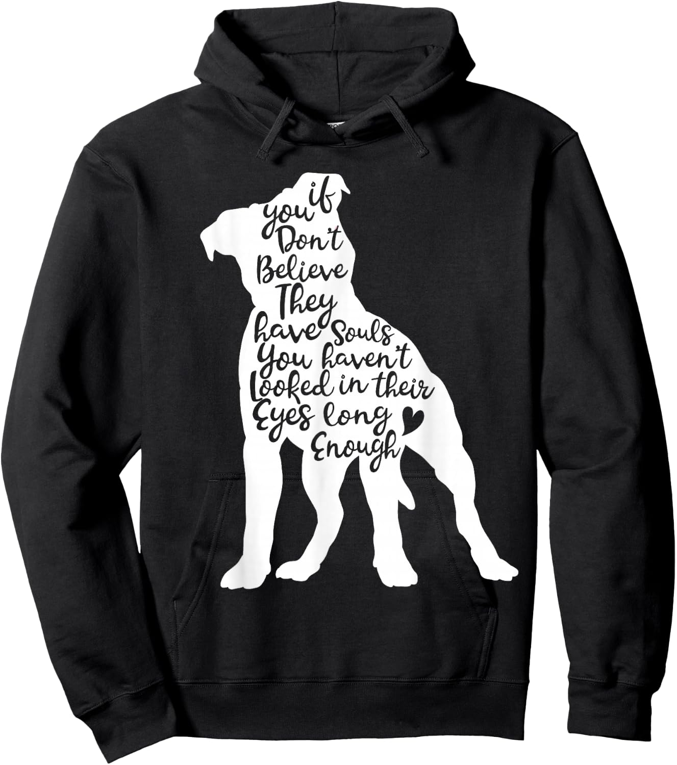 Pitbull Souls Rescue Breed Pit Bull Lover Cute Dog Mom Hoodie - Hoodie | Black