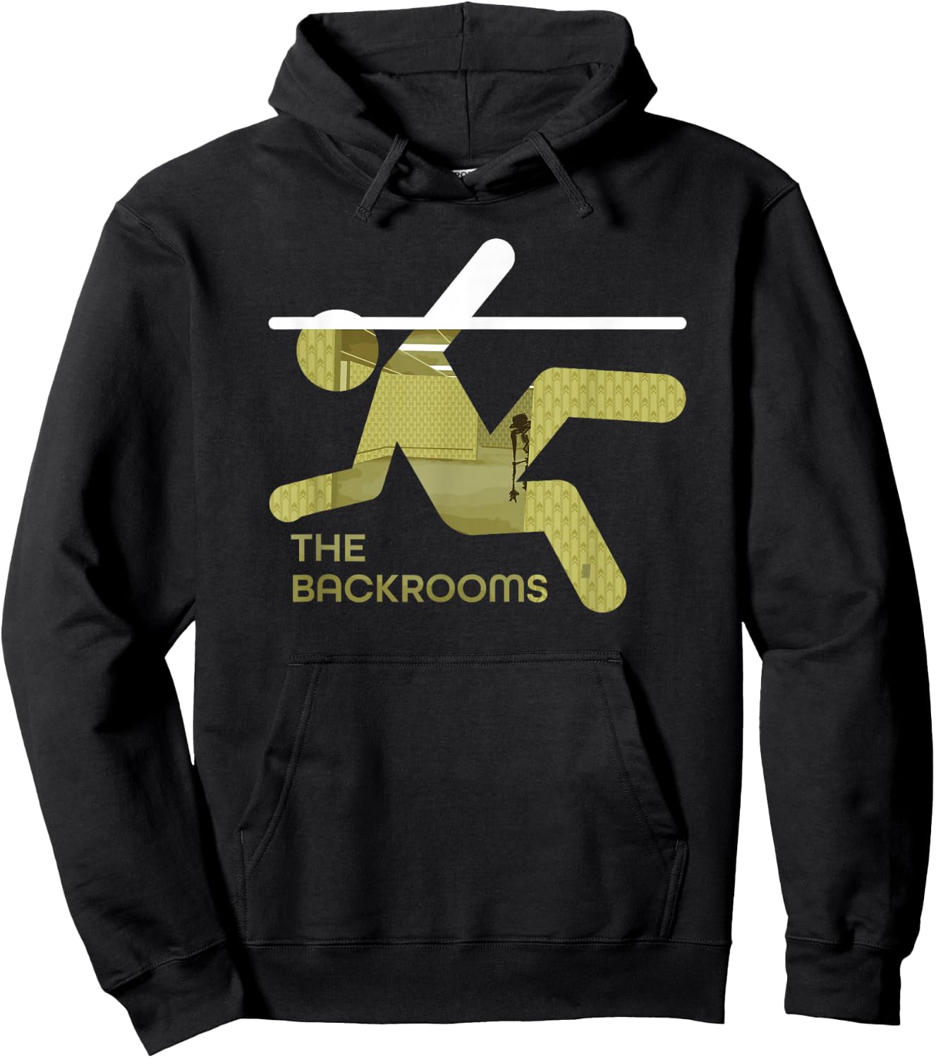 The Backrooms Graphic Hoodie - Hoodie | Black