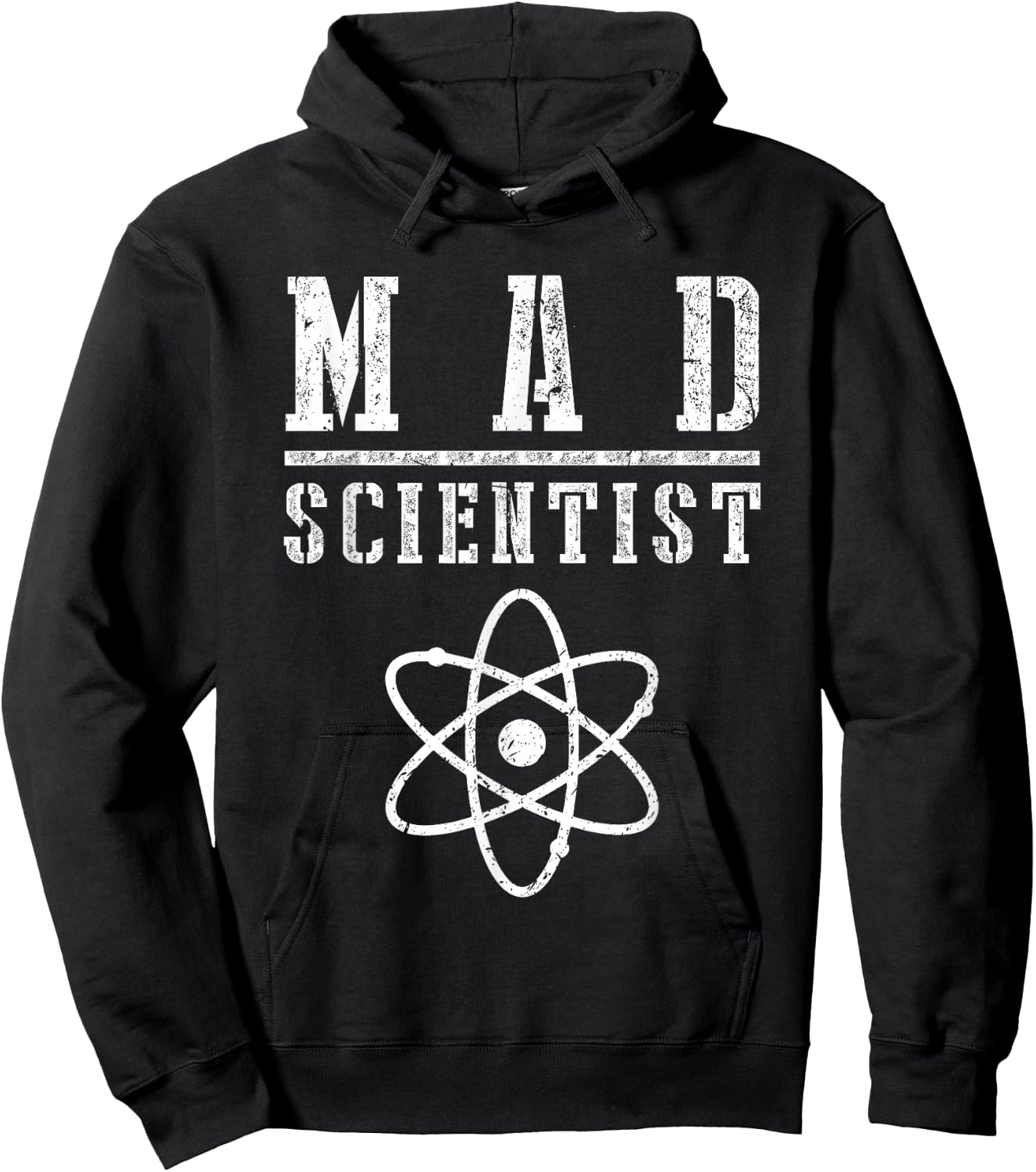 Mad Scientist Shirt Funny Science Nerd Chemistry Physics Hoodie - Hoodie | Black