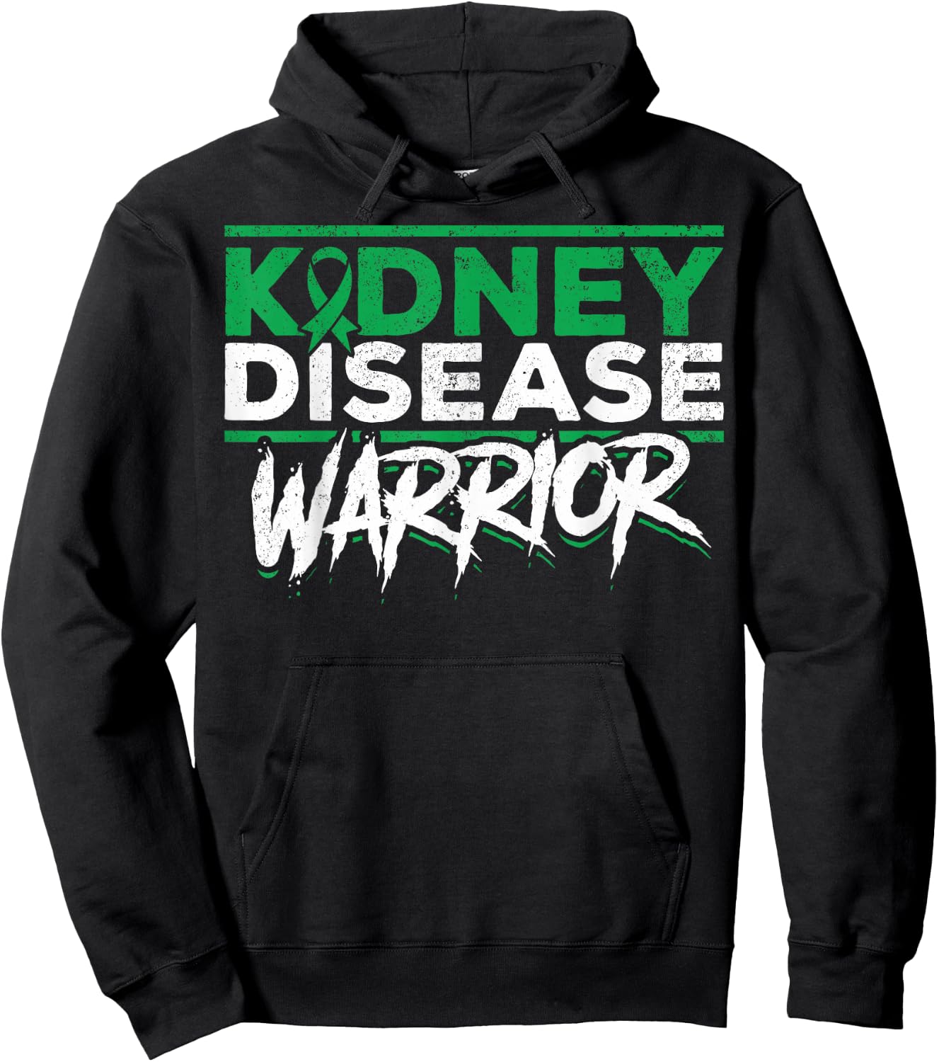 CKD Awareness Chronic Kidney Disease Warrior CKD Support CKD Hoodie - Hoodie | Black