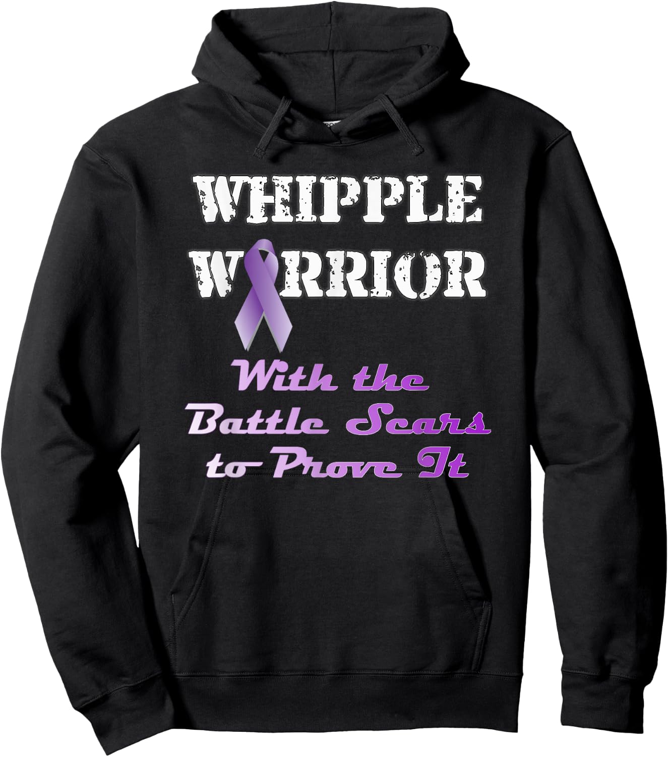 Whipple Warrior: Battle-Scarred Proving Grounds Hoodie - Hoodie | Black