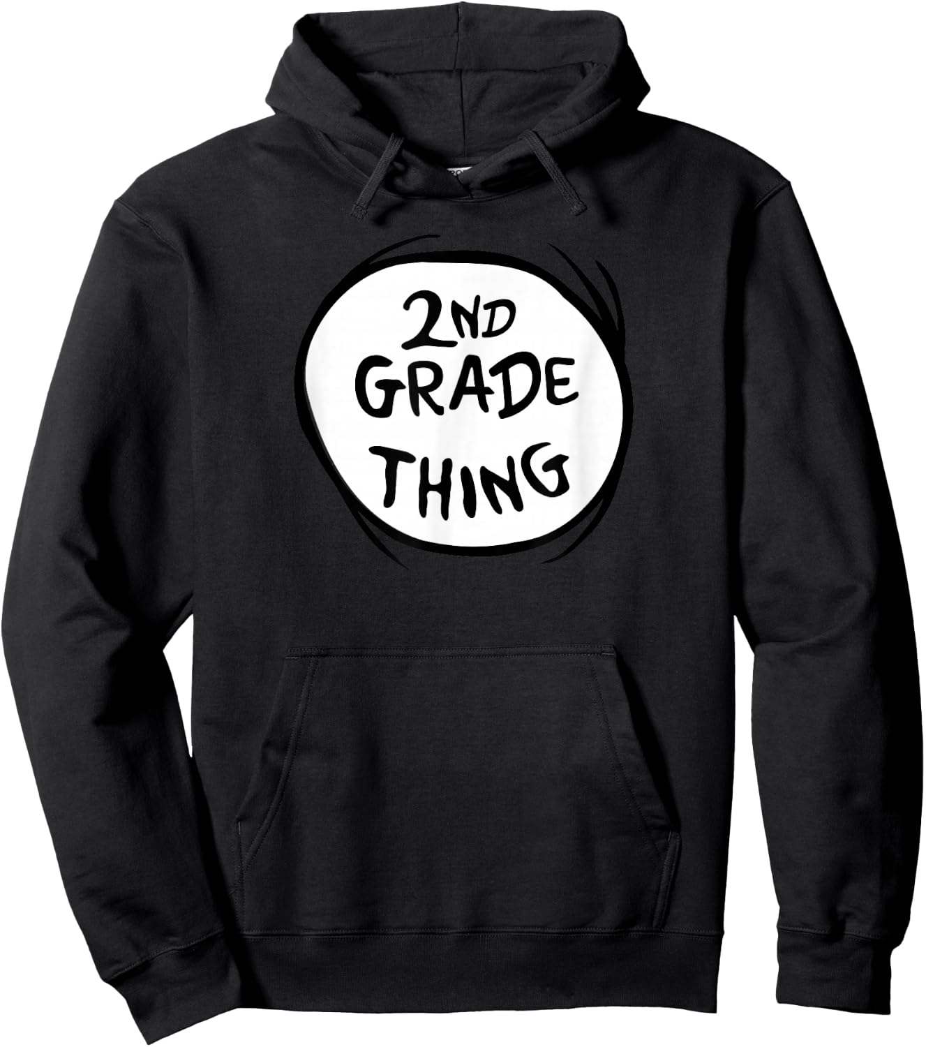 Dr. Seuss 2nd Grade Thing Hoodie - Hoodie | Black