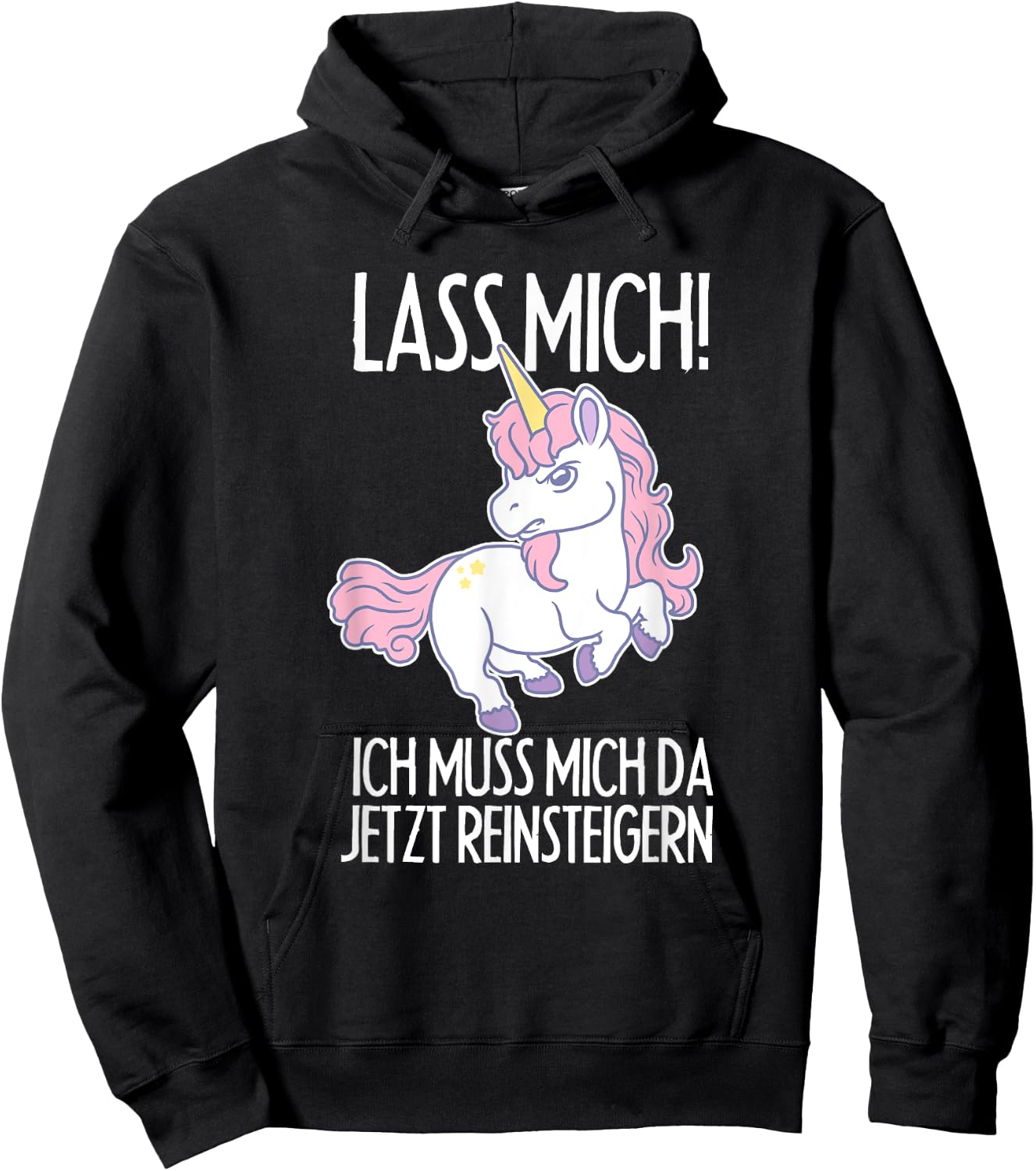 Lass Mich Ich Muss Mich Da Jetzt Reinsteigern Gift Hoodie - Hoodie | Black