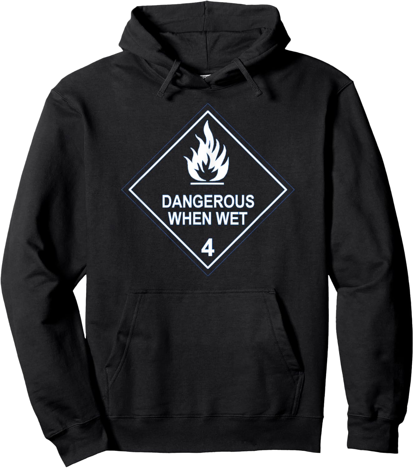 Dangerous for wet tea Hoodie - Hoodie | Black