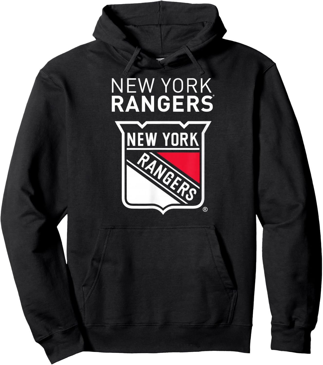 New York Rangers Power Play Royal Officially Licensed Hoodie - Hoodie | Black