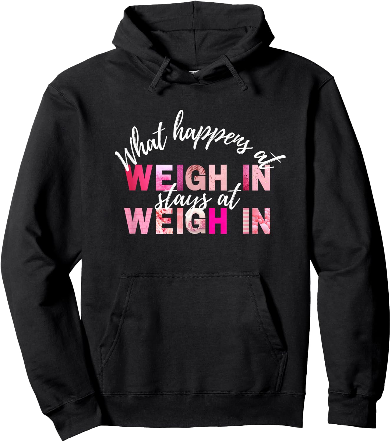 Funny World of Weight Loss Slimming Watcher Weigh In Day Hoodie - Hoodie | Black