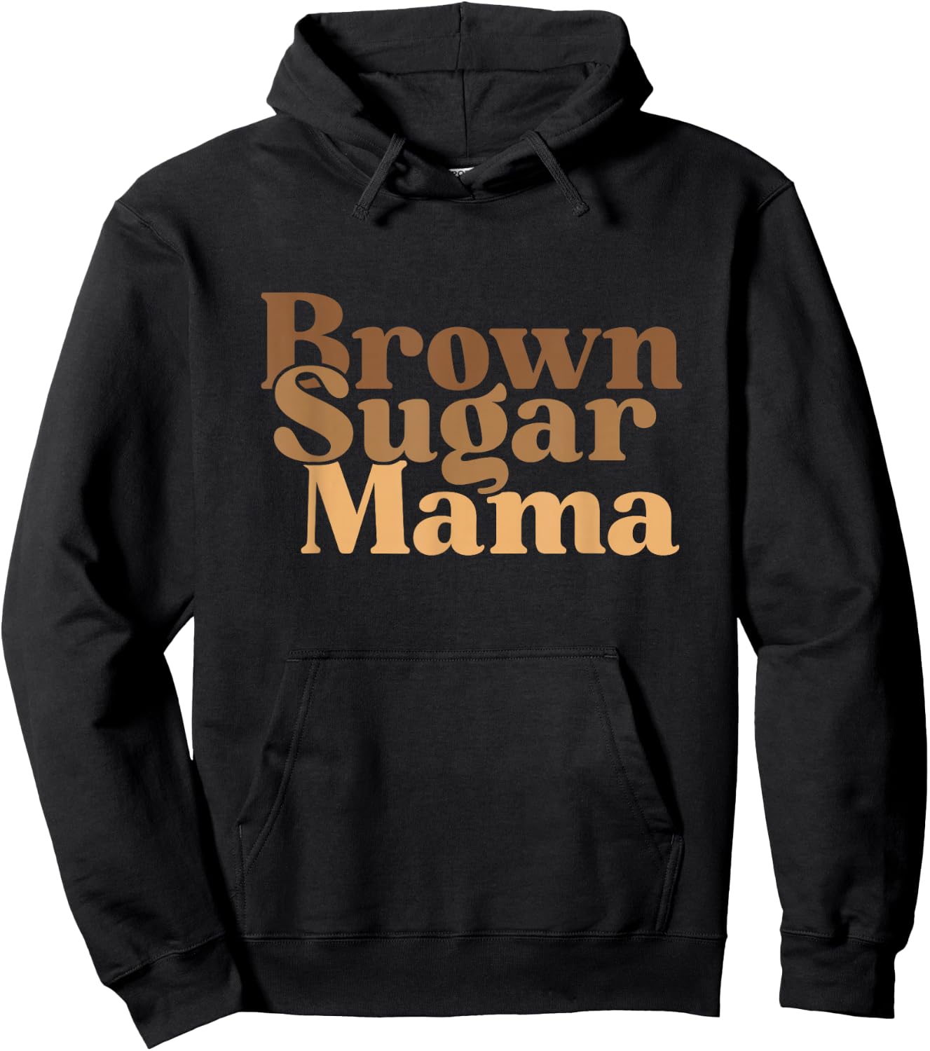 Brown Sugar Babe Proud Black Woman - African Pride Hoodie - Hoodie | Black