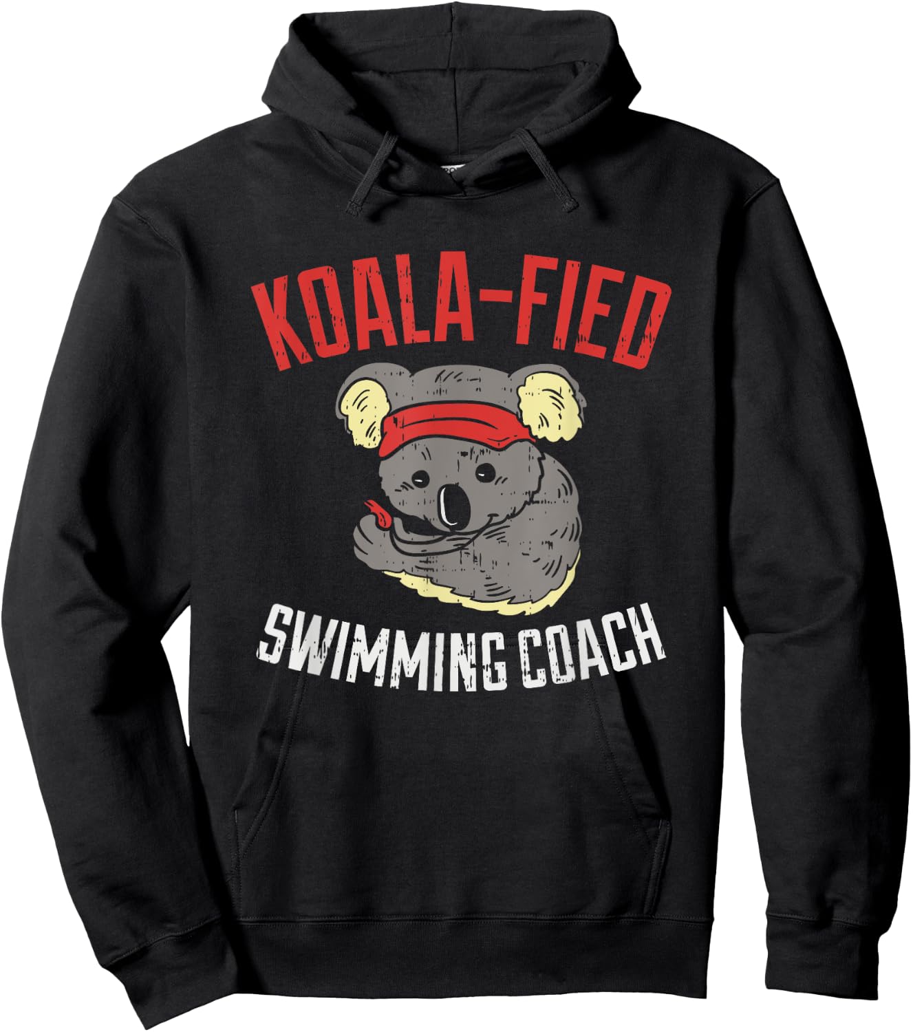 Swim Coach Saying - Cute Swimming Coach Appreciation Gifts Hoodie - Hoodie | Black