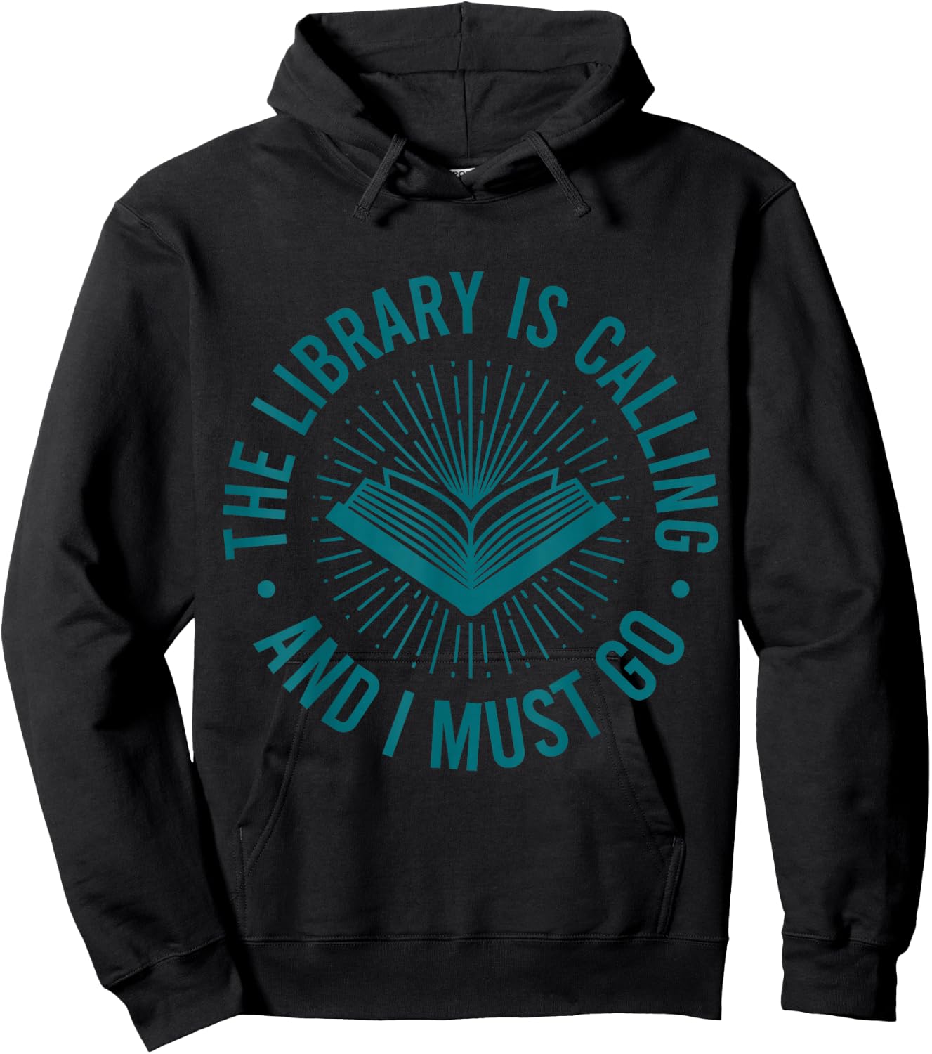 Library Employees Bookworm Book Lovers Reading Rat Hoodie - Hoodie | Black