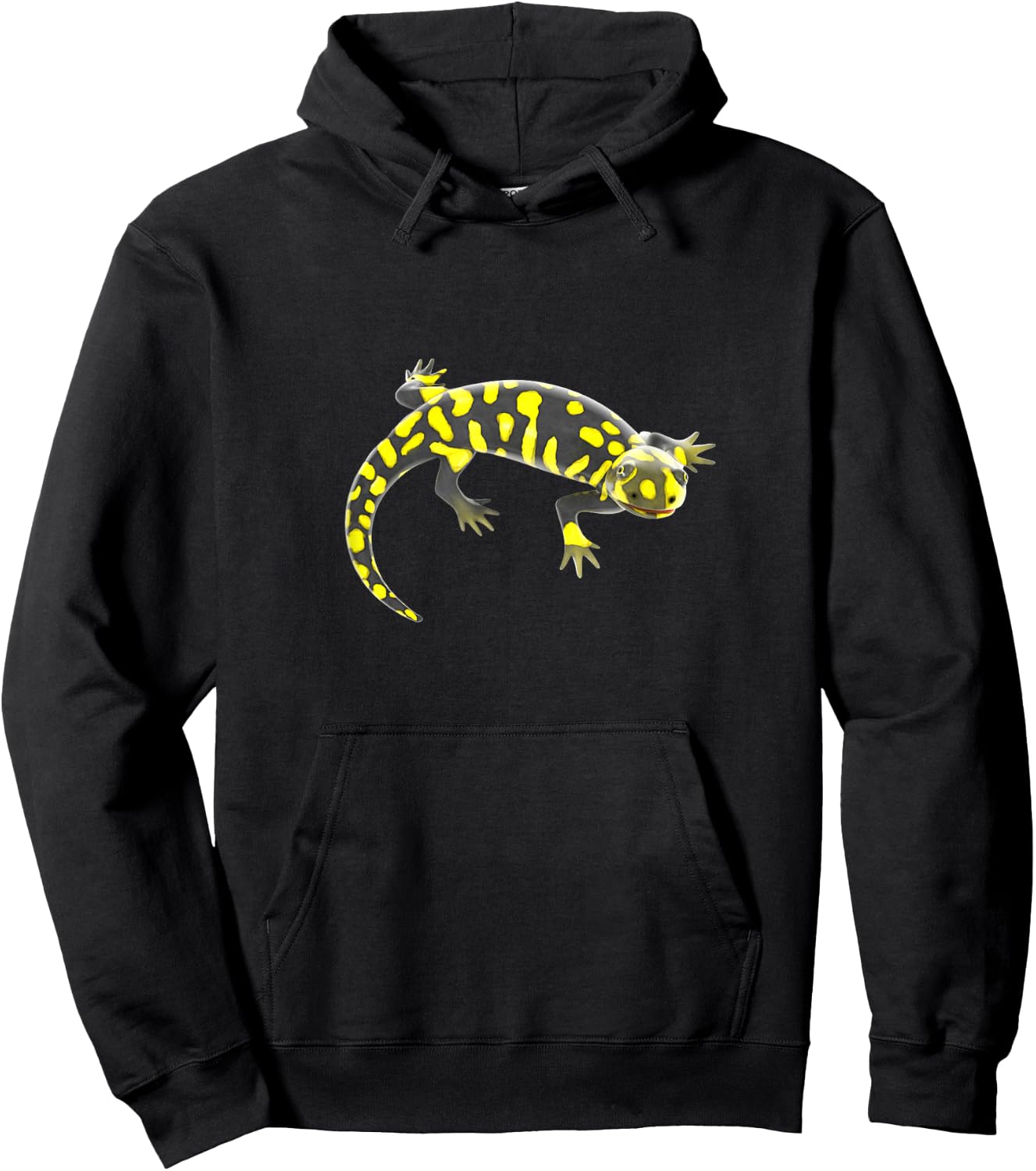 Tiger Salamander Black and Yellow Men Women Kids Hoodie - Hoodie | Black