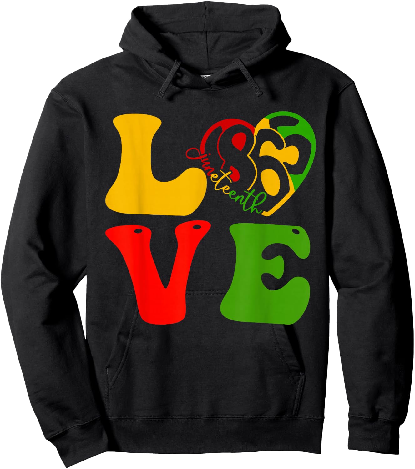 Happy Juneteenth is My Independence Day Love Black Women Kid Hoodie - Hoodie | Black