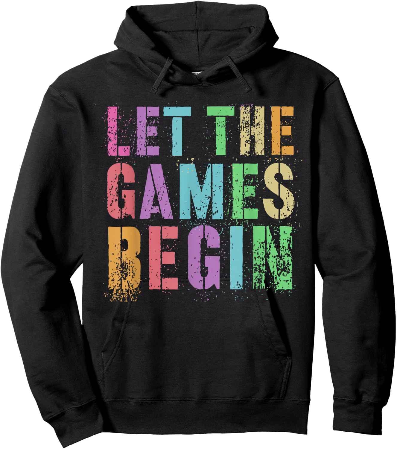LET THE GAMES BEGIN School's Out Field Day Legend Last Day Hoodie - Hoodie | Black